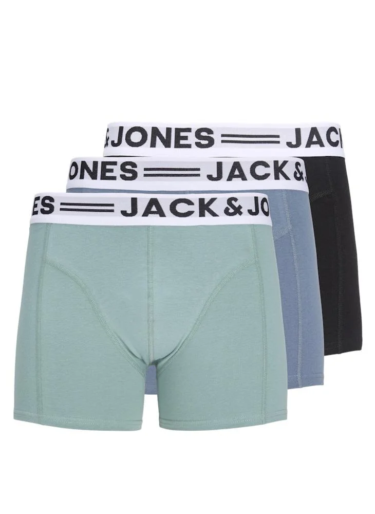 3 Pack Of Logo band Trunks